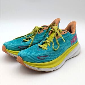 Hoka One One Clifton 9 Women's Running Shoes Ceramic Evening Primrose Size US7B